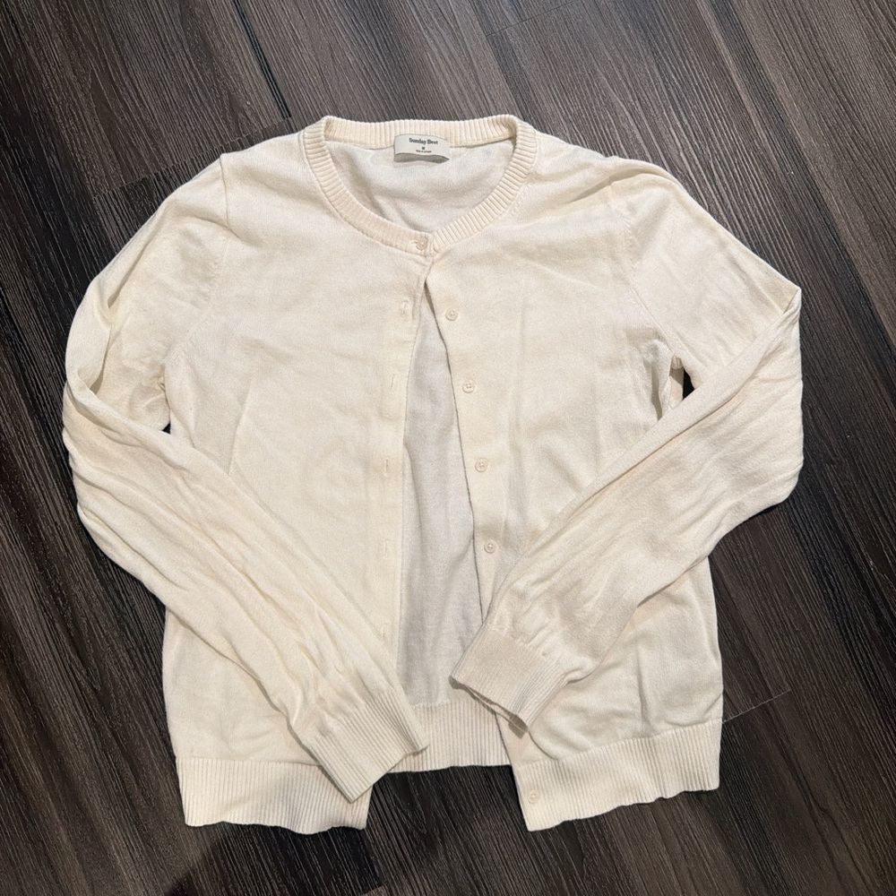 Aritzia Sunday Best Cotton Cashmere Cardigan